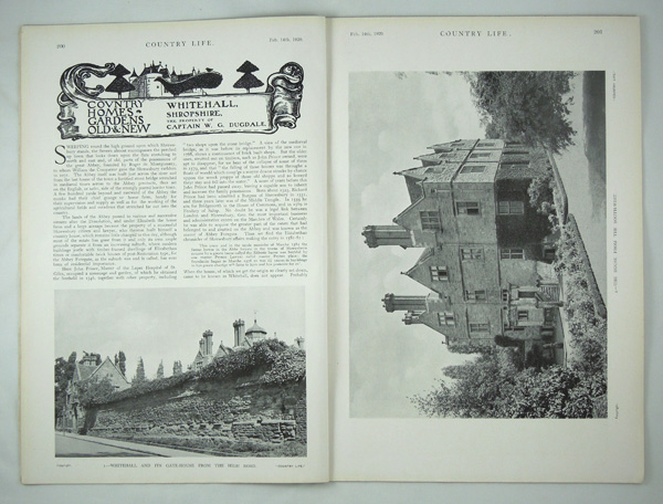 Whitehall, The Property of Captain Dugdale