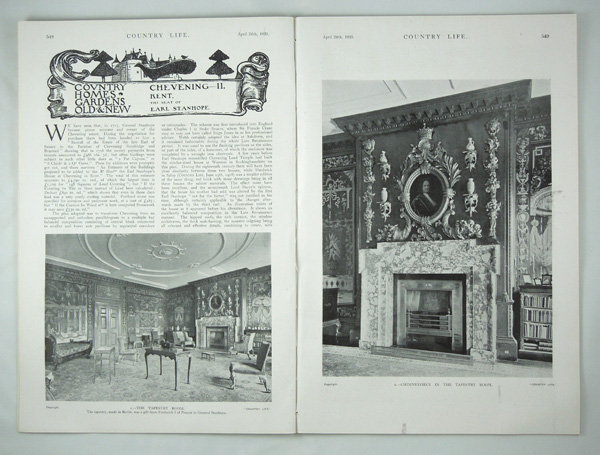 Chevening (Part 2) The Seat of Earl Stanmore