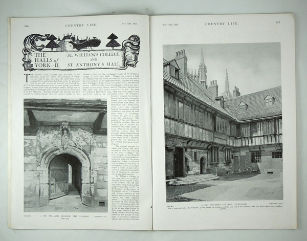 St William College & St Anthony's Hall at York and Baylins Farm Near Beaconsfield