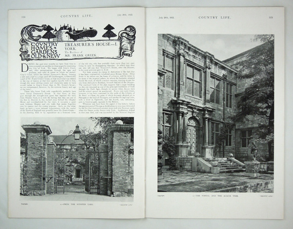 Treasurer's House (Part 1)