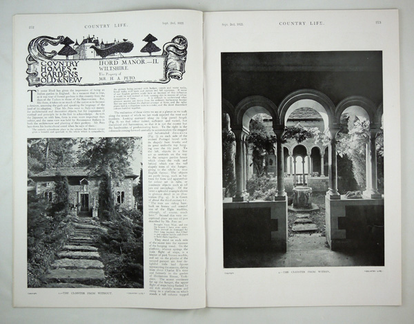 Iford Manor, The Property of Mr H A Peto (Part 2)