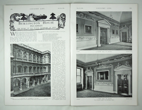 Burlington House, The home of the Royal Academy of Arts