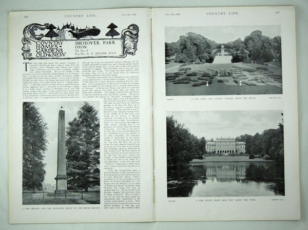 Shotover Park, The Seat of Brig-Ten A. D. Miller, D.S.O