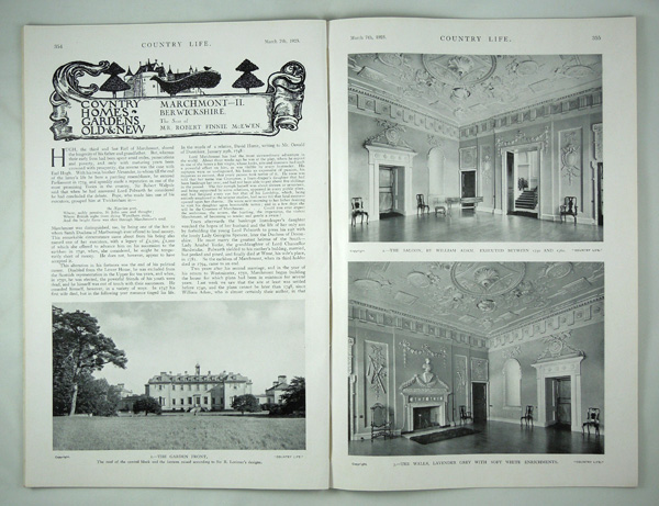 Marchmont, The Seat of Mr Robert Finnie McEwen (Part 2 of 2)