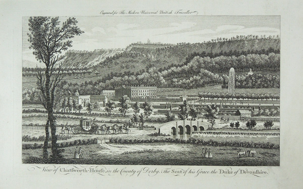 Chatsworth, The Seat of The Duke of Devonshire