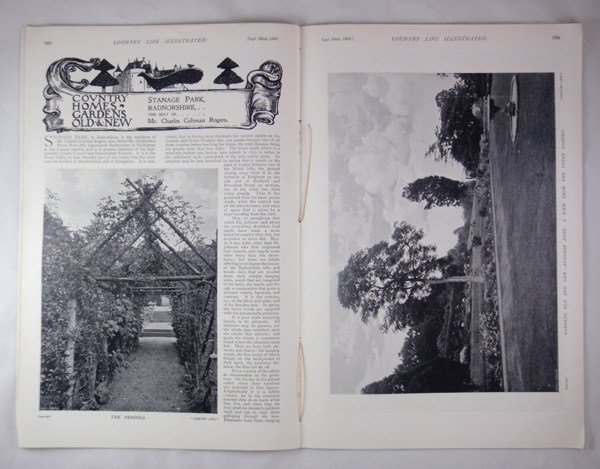 Stanage Park, The Seat of Mr Charles Coltman Rogers