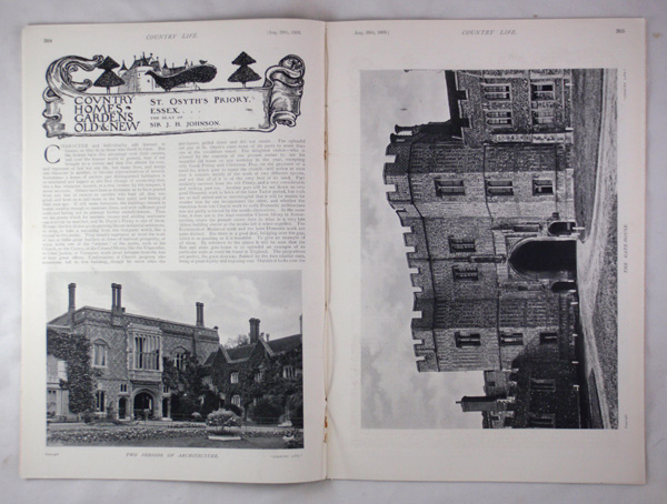 St Osyth's Priory, The Seat of Sir J H Johnson