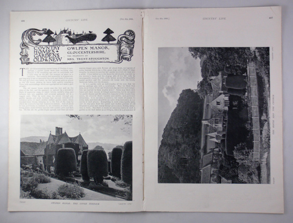 Owlpen Manor, The Property of Mrs Trent Stoughton