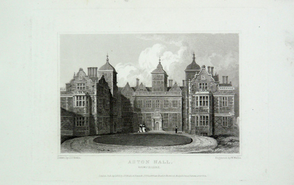 Aston Hall in Warwickshire, the Seat of James Watt, Esq