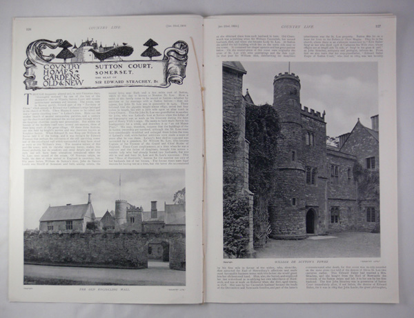 Sutton Court, The Seat of Sir Edward Strachey, Bt