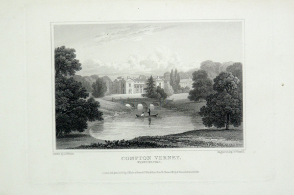 Compton Verney in Warwickshire, the Seat of Lord Willoughby De Broke