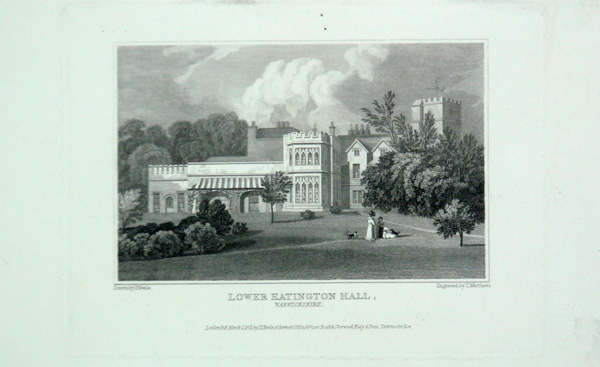 Lower Eatington Hall in Warwickshire, the Seat of Evelyn John Shirley