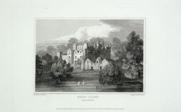 Guys Cliff in Warwickshire, the Seat of Bertie Greatheed, Esq