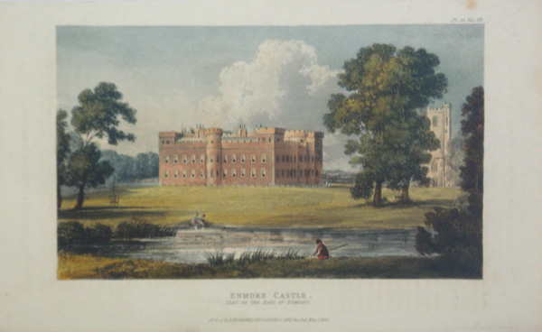 Enmore Castle, The Seat of The Earl of Egmont