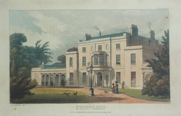Wimbledon House, The Residence of Mrs. Marryat