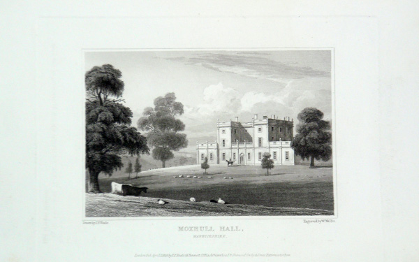 Moxhull Hall in Warwickshire, the Seat of Mrs Hackett