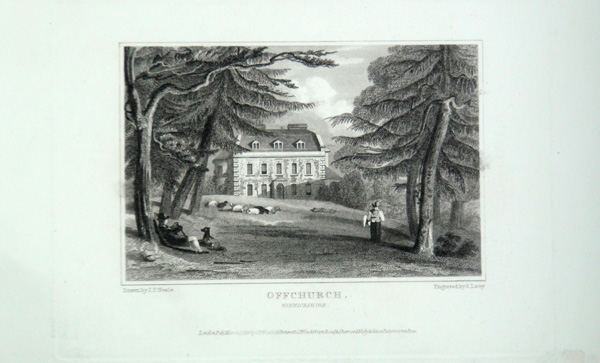 Offchurch in Warwickshire, the Seat of Rev Henry Wise