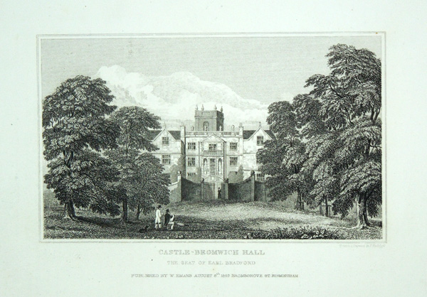 Castle Bromwich Hall, The Seat of Earl Bradford