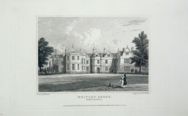 Whitley Abbey in Warwickshire, the Seat of Viscount Hood