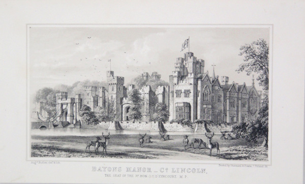 Bayons Manor, the Seat of Rt Hon Charles Tennyson d'Eyncourt M.P