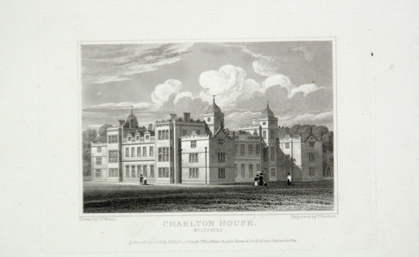 Charlton House in Wiltshire, the Seat of Earl of Suffolk and Berkshire
