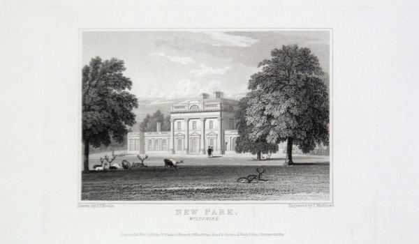 New Park in Wiltshire, the Seat of Thomas Grimstone Estcourt