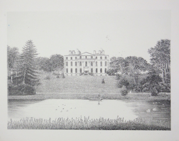 Kingston House, the Seat of James Fellowes, Esq