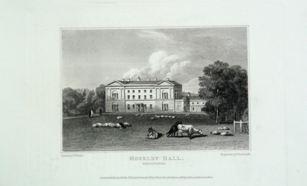 Moseley Hall in Worcestershire, the Seat of Mrs Taylor