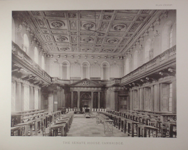 The Senate House (Photograph illustration & Plan)