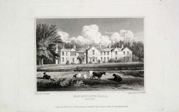 Hawksworth Hall in Yorkshire, the Seat of George Carrol, Esq