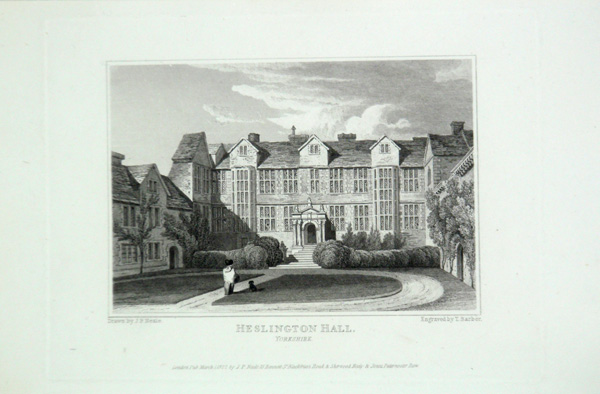 Heslington Hall in Yorkshire, the Seat of Henry Yarburgh, Esq
