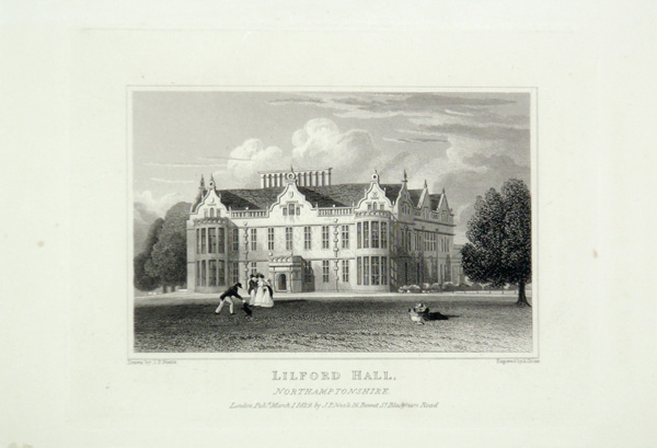 Ledstone Hall in Yorkshire, the Seat of Christopher Wilson, Esq