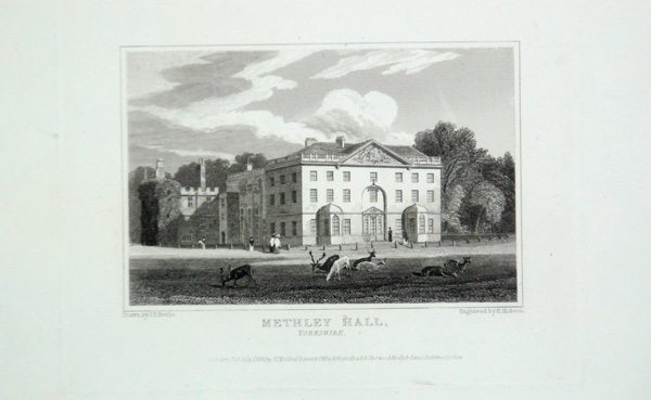 Methley Park in Yorkshire, the Seat of Earl of Mexborough