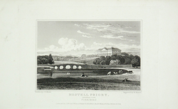 Nostell Priory in Yorkshire, the Seat of Charles Winn, Esq
