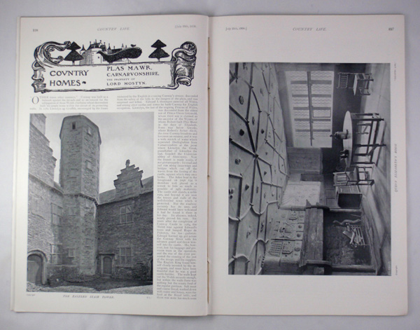 Plas Mawr, The Property of Lord Mostyn