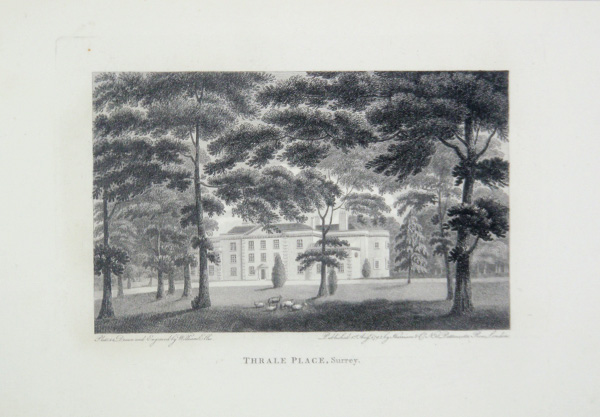 Thrale Place in Surrey