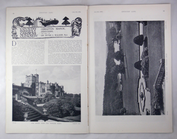 Osmaston Manor, The Seat of Sir Peter C Walker, Bart