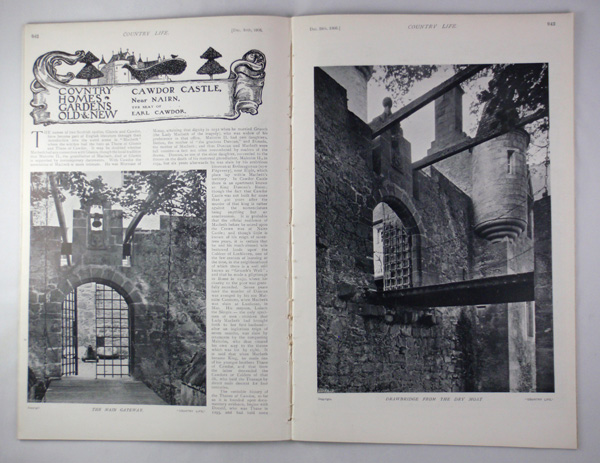 Cawdor Castle, Near Nairn, The Seat of Earl Cawdor