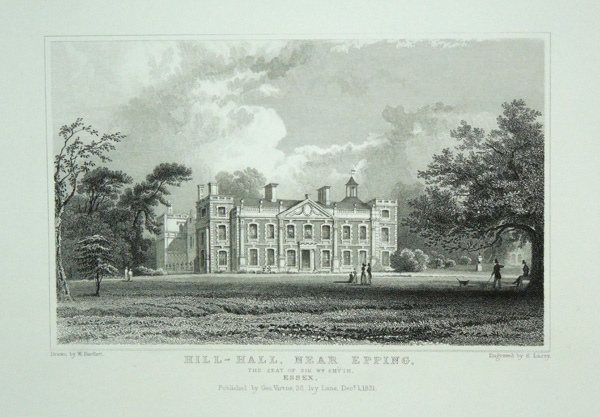 Hill Hall, The Seat of Sir William Smyth.