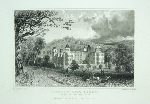 Audley End, (second view) The Seat of Lord Braybrooke