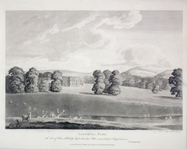 Sandhill Park, The Seat of John Lethbridge, Esq
