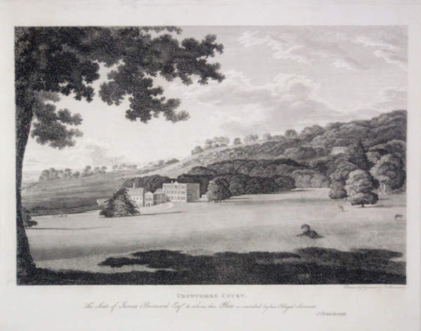Crowcombe Court, The Seat of James Bernard, Esq