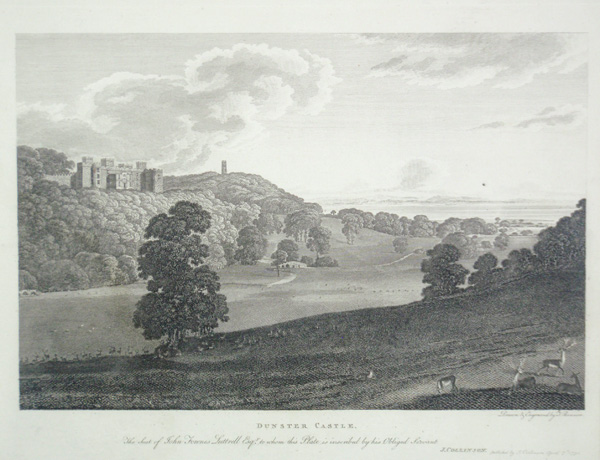 Dunster Castle, The Seat of John Fonnes Luttrell, Esq