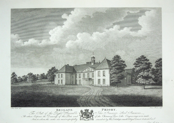 Reigate Priory, The Seat of Lord Sommers