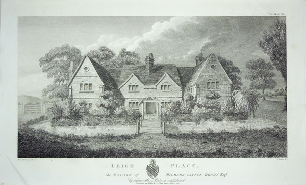 Leigh Place, the Estate of Richard Caffyn Dendy, Esq