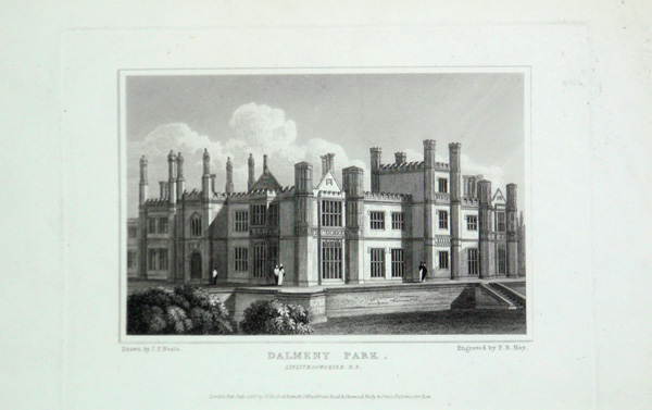 Dalmenie Park in Linlithogowshire, the Seat of the Earl of Roseberry