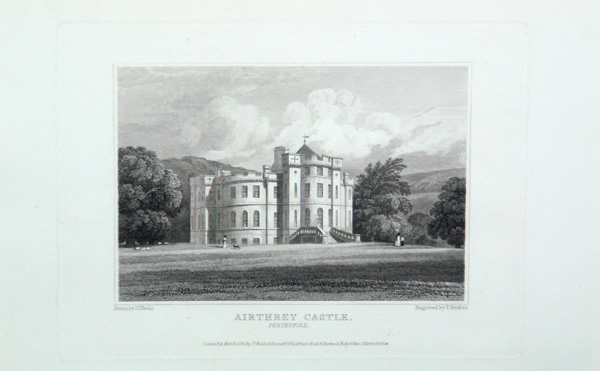 Airthrey Castle in Perthshire, The Seat of Sir Robert Abercrombie, GCB