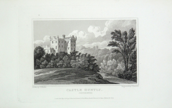 Castle Huntley in Perthshire, The Seat of George Paterson, Esq
