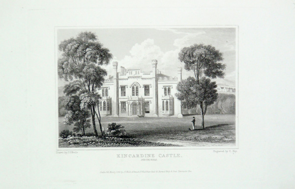 Kincardine Castle in Perthshire, the Seat of Mrs Johnston