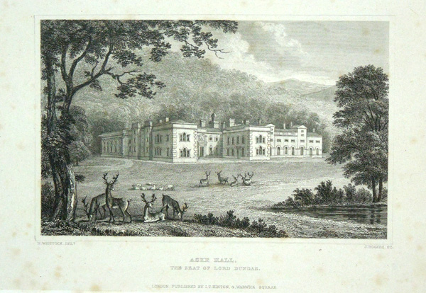 Aske Hall, The Seat of Lord Dundas.